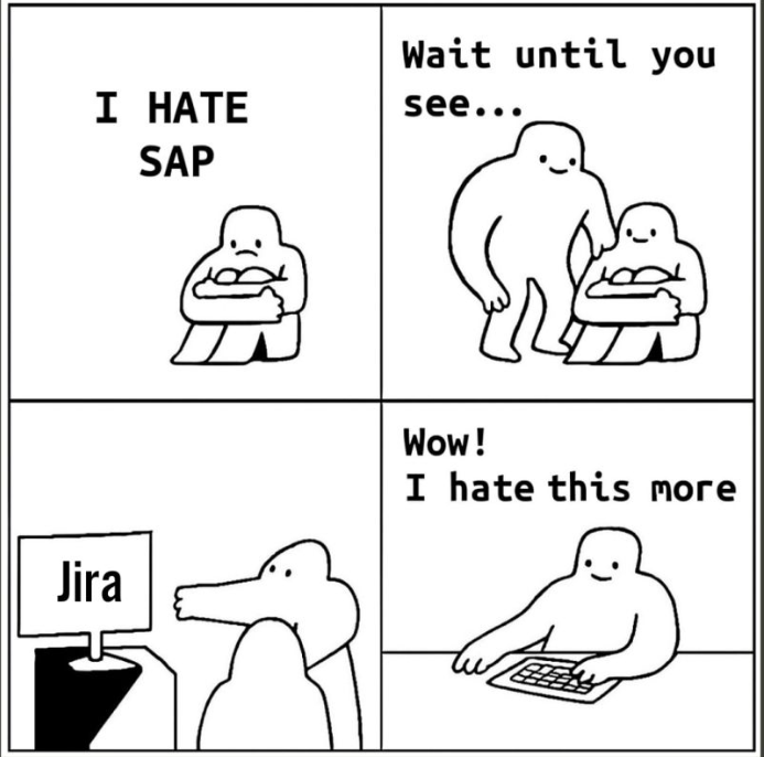 The Corporate Software Suffering Hierarchy