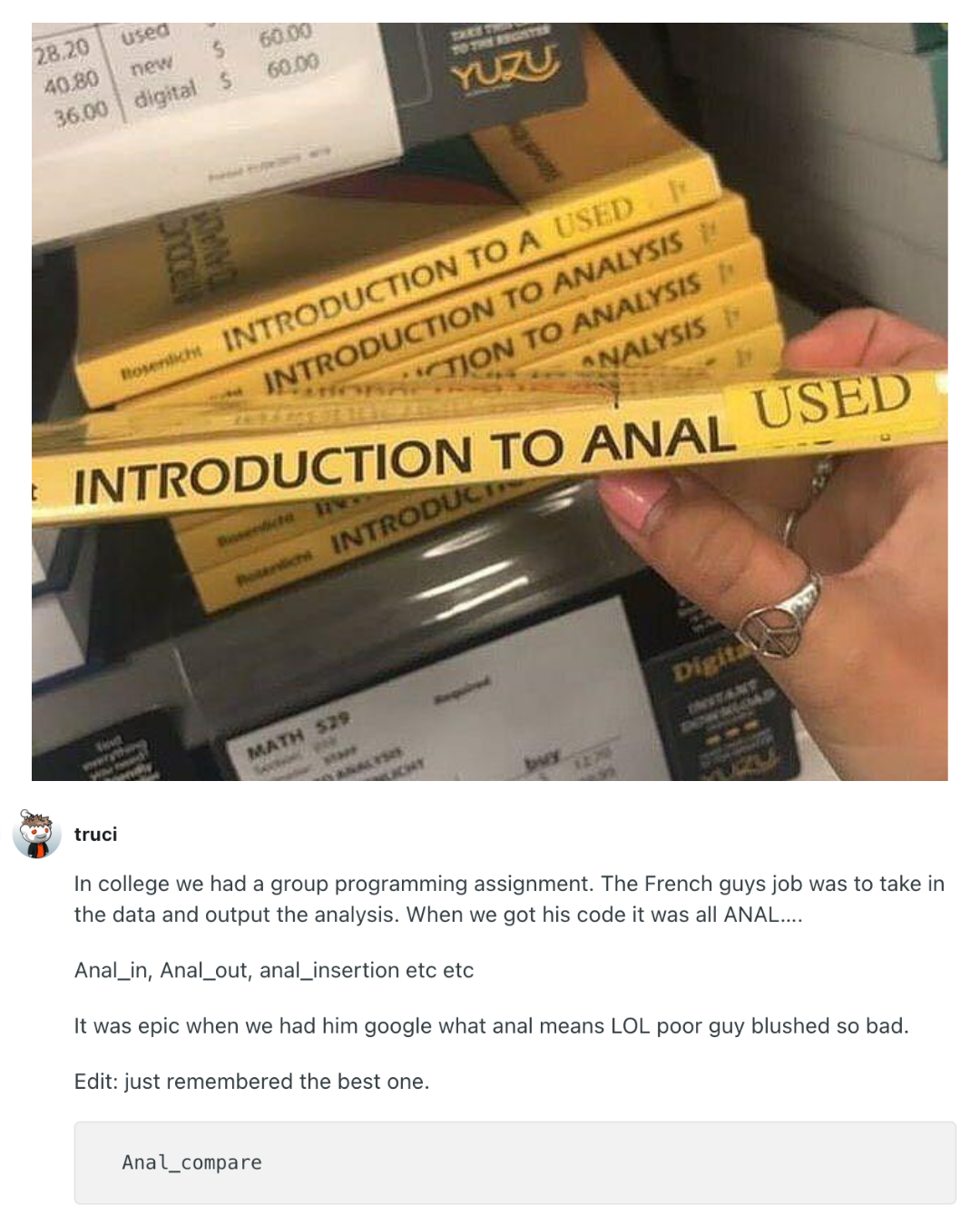 When Variable Names Get Lost In Translation