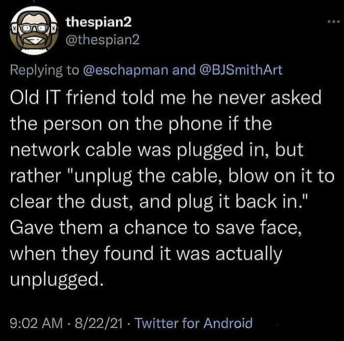 The Art Of Dignified Troubleshooting