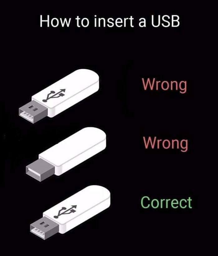 How To Insert USB Cable
