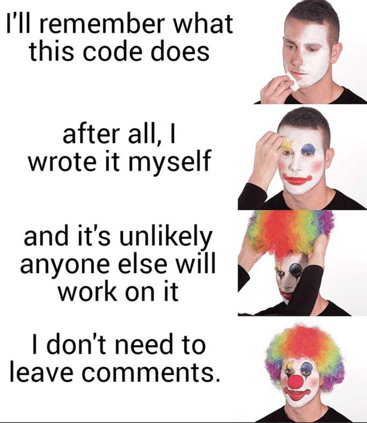 That's Why I Always Leave Comments
