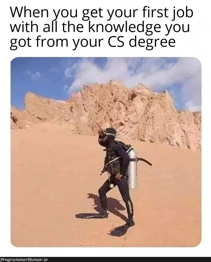 It's Inevitable: The Great CS Degree Desert Expedition