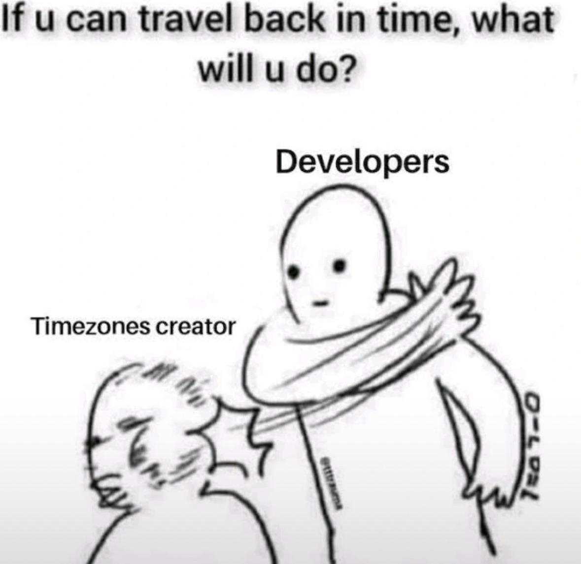 Time Travel Priority: Eliminate Timezones