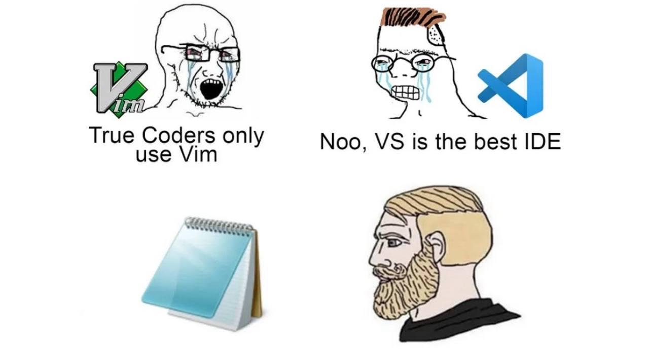 The Chad Notepad Enjoyer
