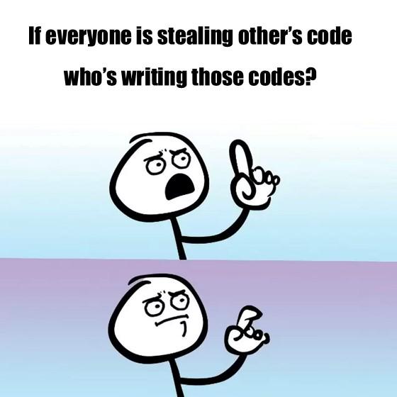 The Infinite Paradox Of Code Stealing