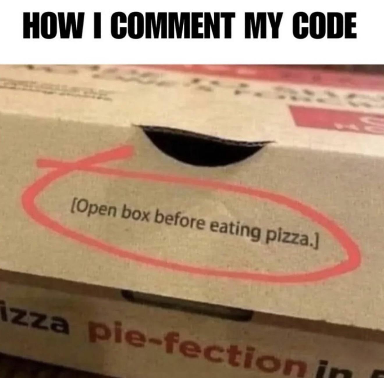 How I Comment My Code
