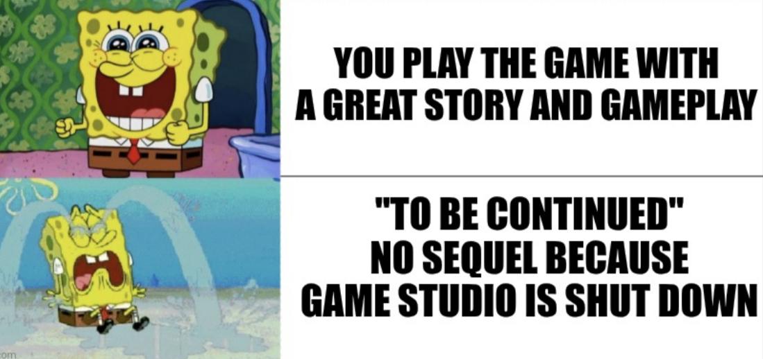 Name The Game That Never Got A Sequel