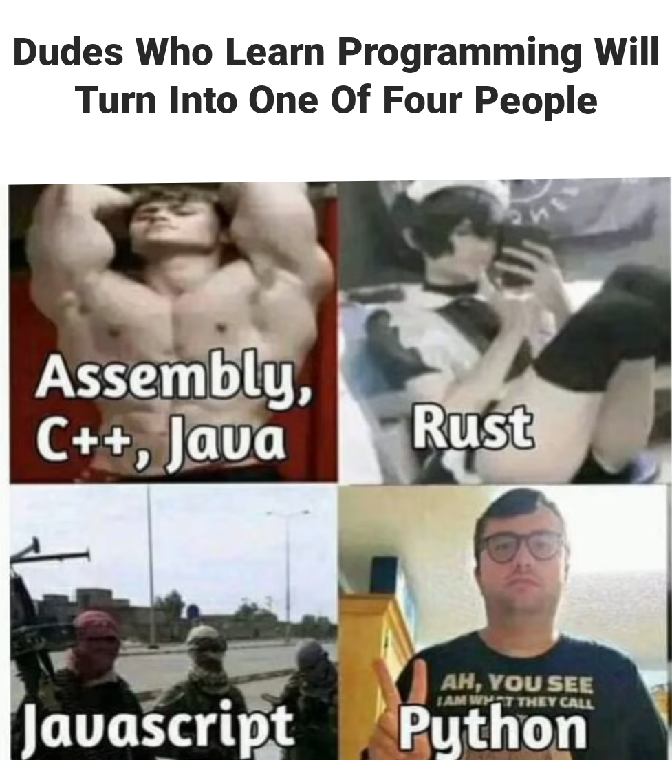 Dudes Who Learn Programming Will Turn Into One Of Four People