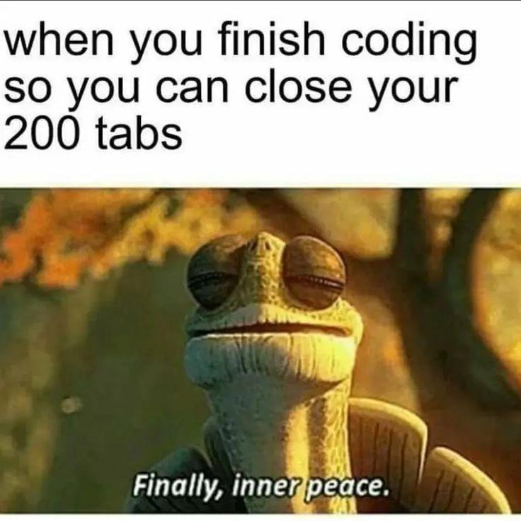 The Sweet Release Of Tab Closure