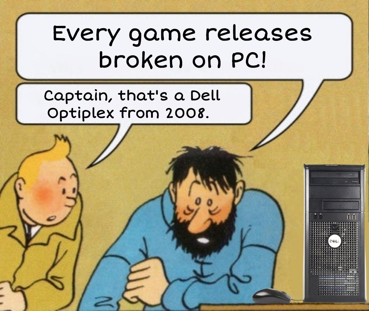 Complaining About Ports When You're On Potato Hardware