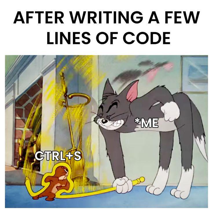 The Ctrl+S Panic Disorder