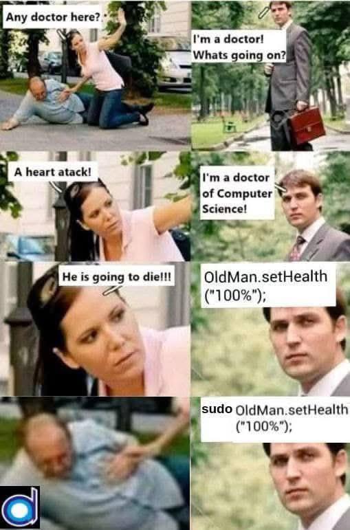 The Doctor Will See You Now... After Sudo
