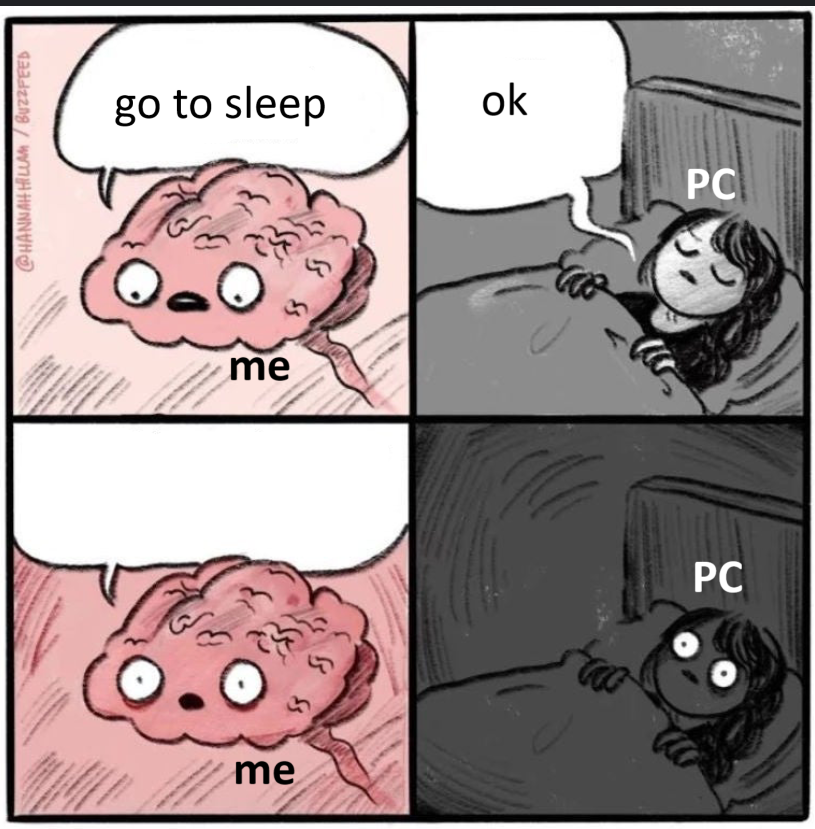 Why Can't It Just Stay Asleep?