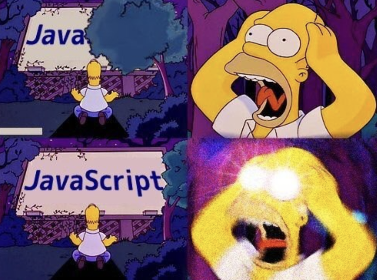 Java Vs. JavaScript: The Homer Simpson Experience