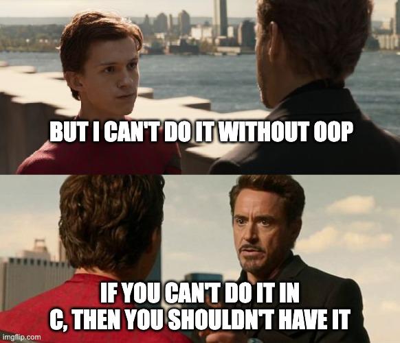 The OOP Vs C Showdown