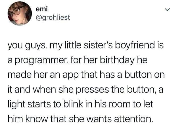 When Programmers Fall In Love