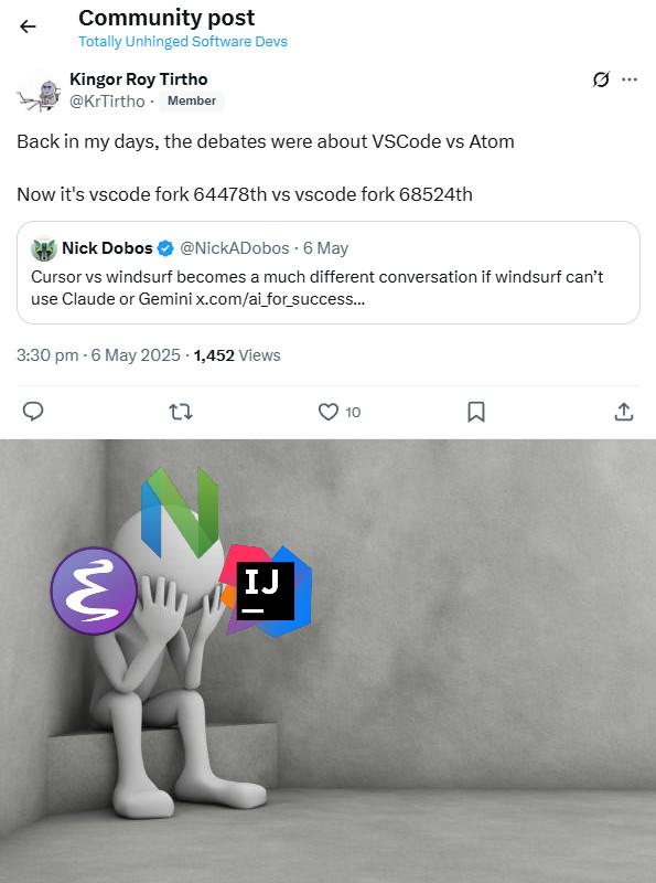 The Great Editor Wars: AI Edition
