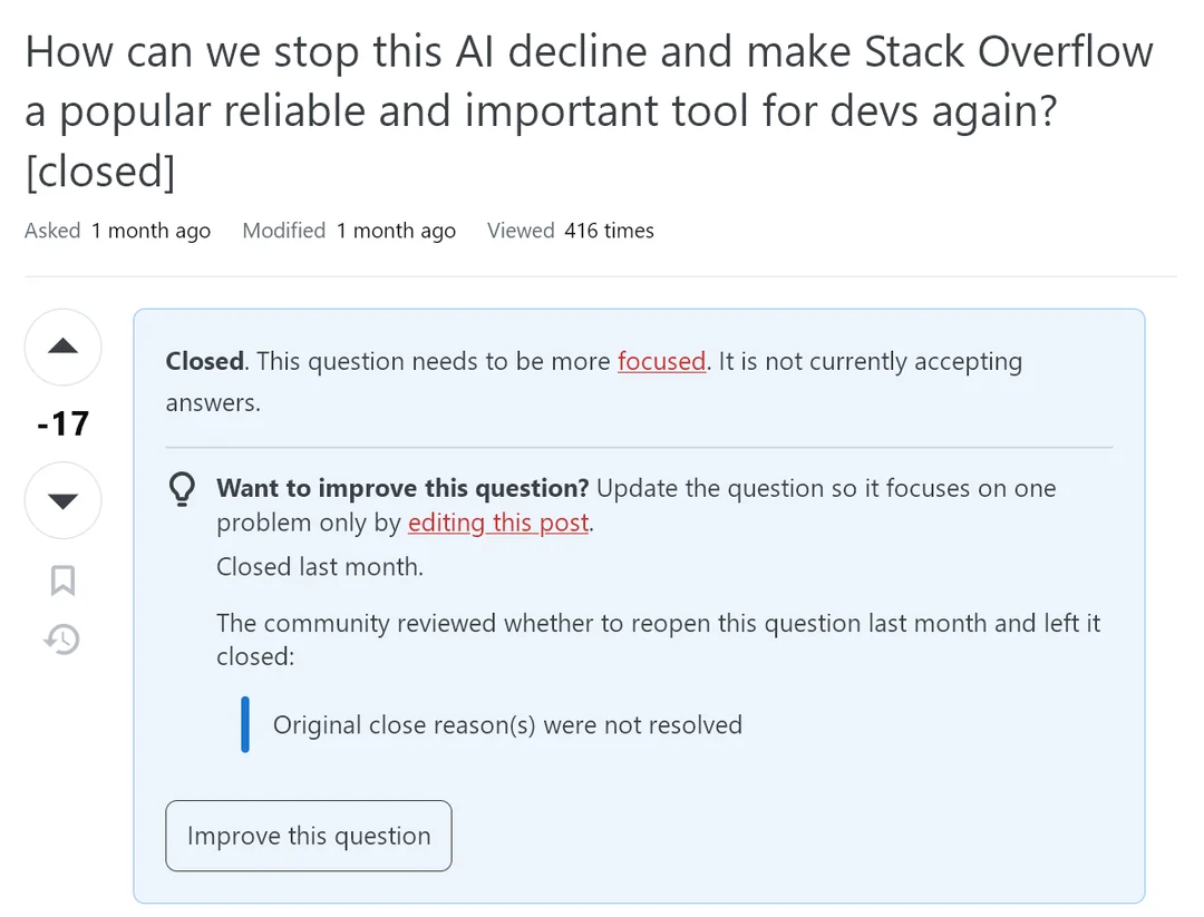 The Irony Of Complaining About Standards While Breaking Them