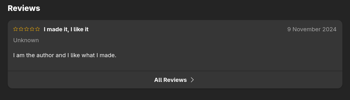 Steam Reviews Got Nothing On Gnome Software Center