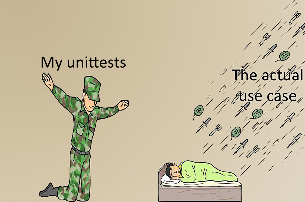 Let's Call The Unit Tests Without The Parameter Always Present In The Use Case