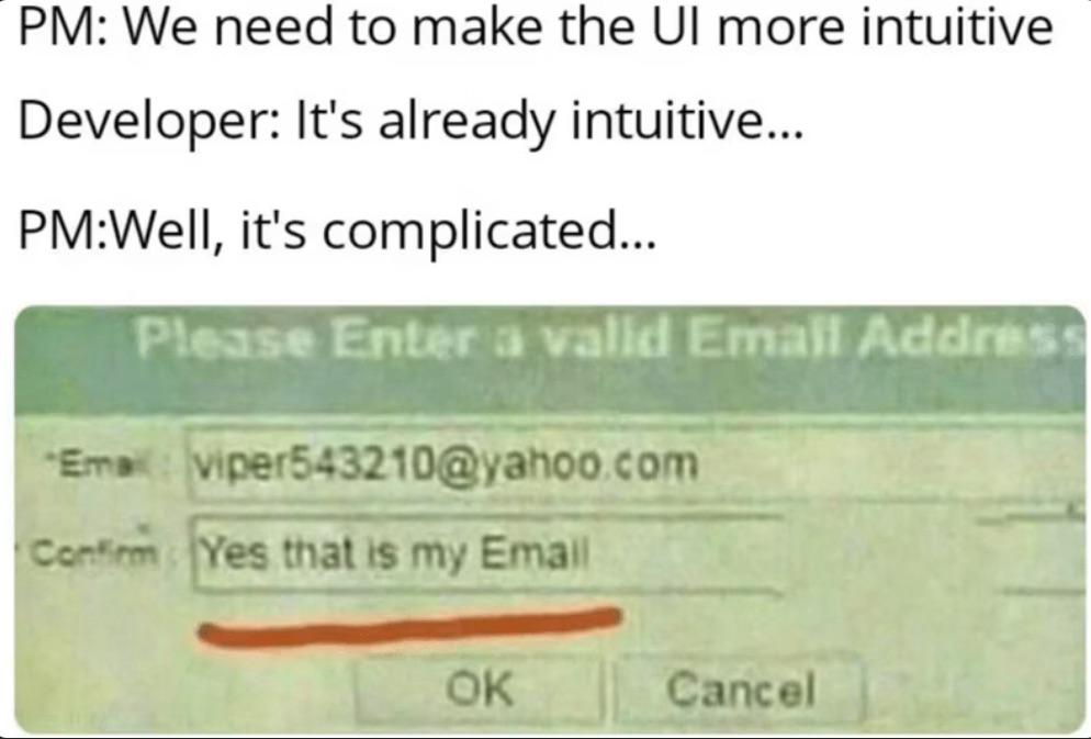 It's Complicated: The PM-Developer UI Standoff