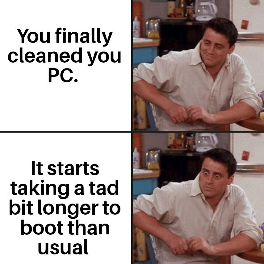 Physical Pain Of PC Maintenance