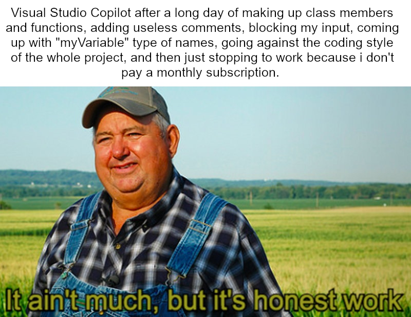 Copilot Is The Worst Ad For Vibe Coding