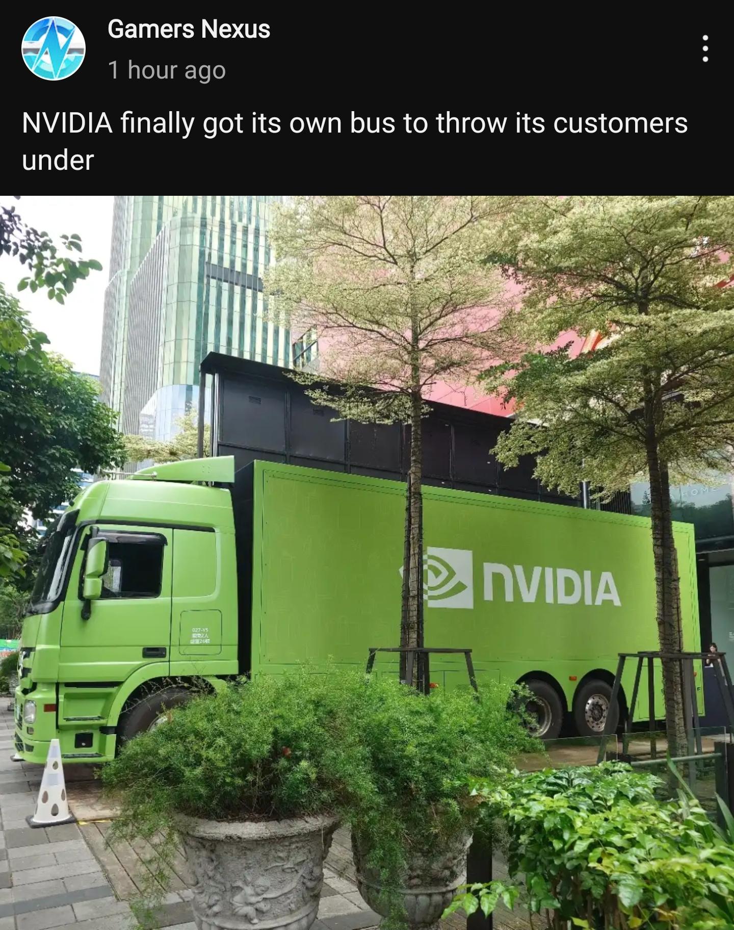 NVIDIA Finally Got Its Own Bus