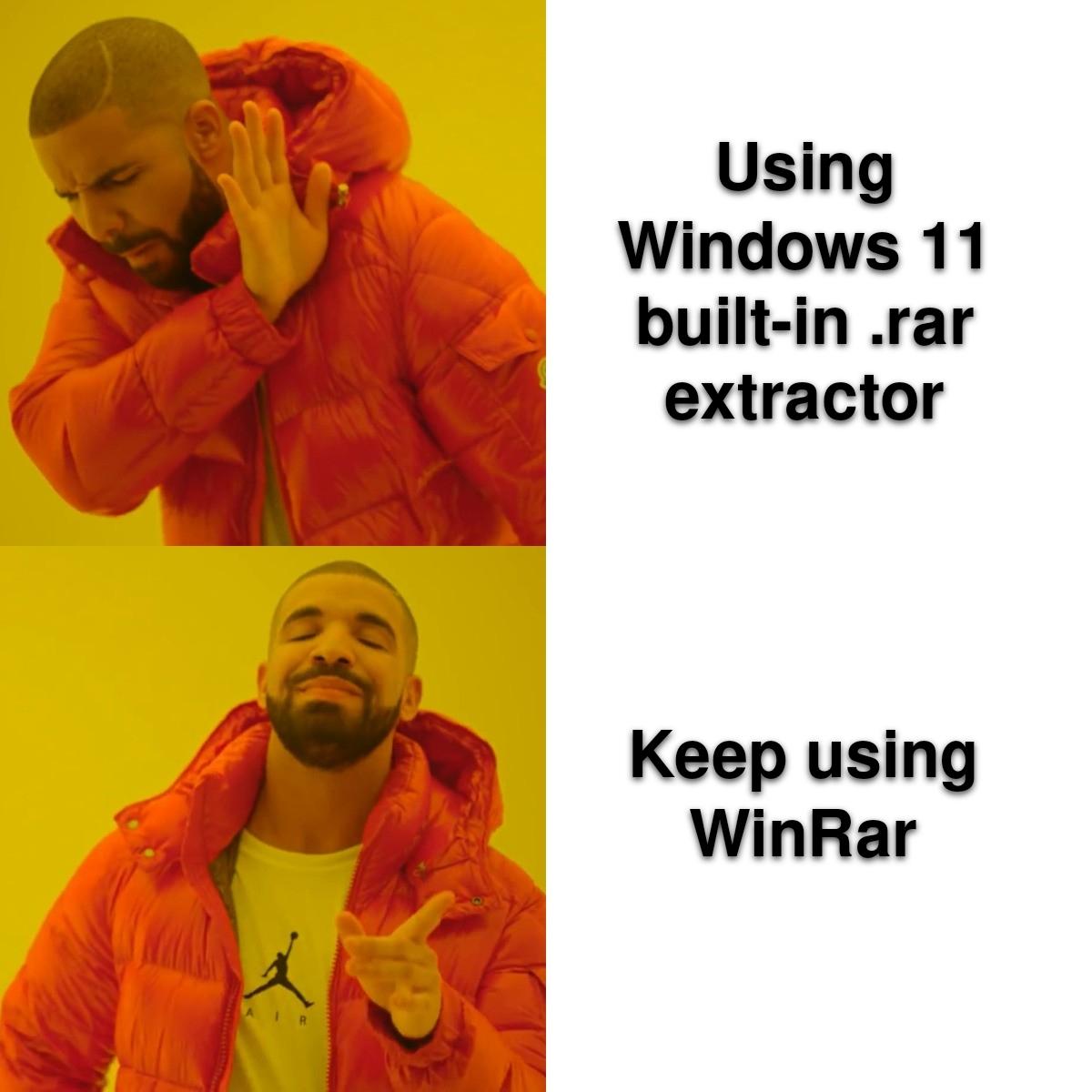 It's The Law: WinRAR Loyalty