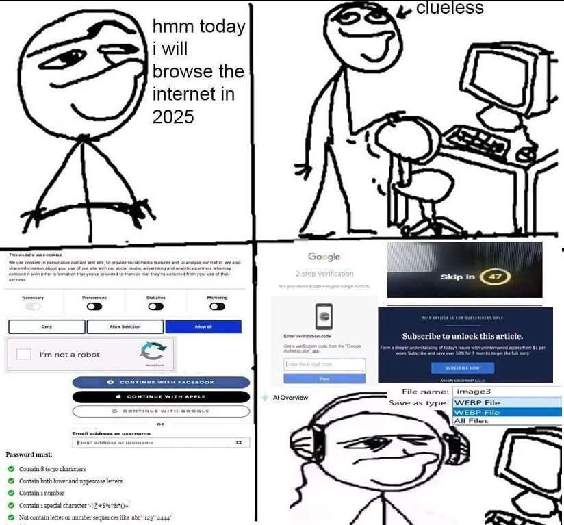 The Dystopian Reality Of Web Browsing In 2025