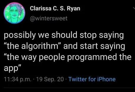 The Algorithm Is Just Bob's Caffeine-Fueled Code