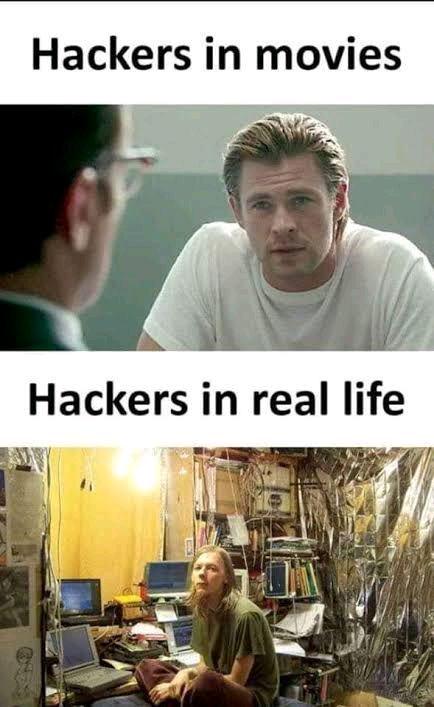 Hollywood Hackers vs Reality