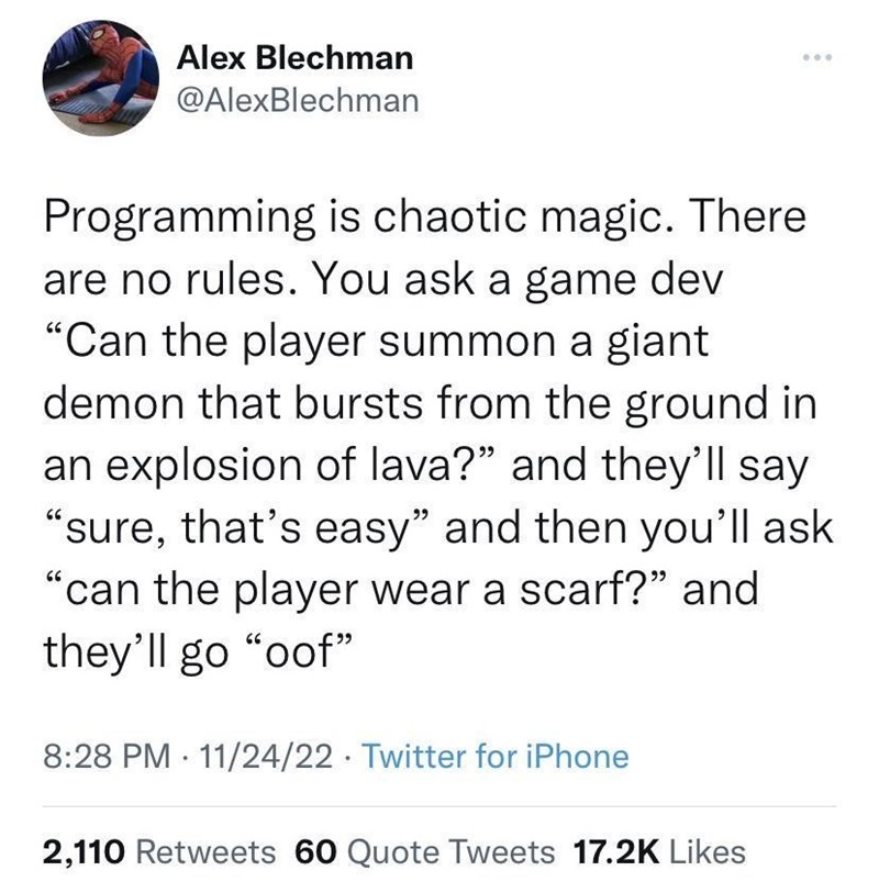Chaotic Magic Of Game Development