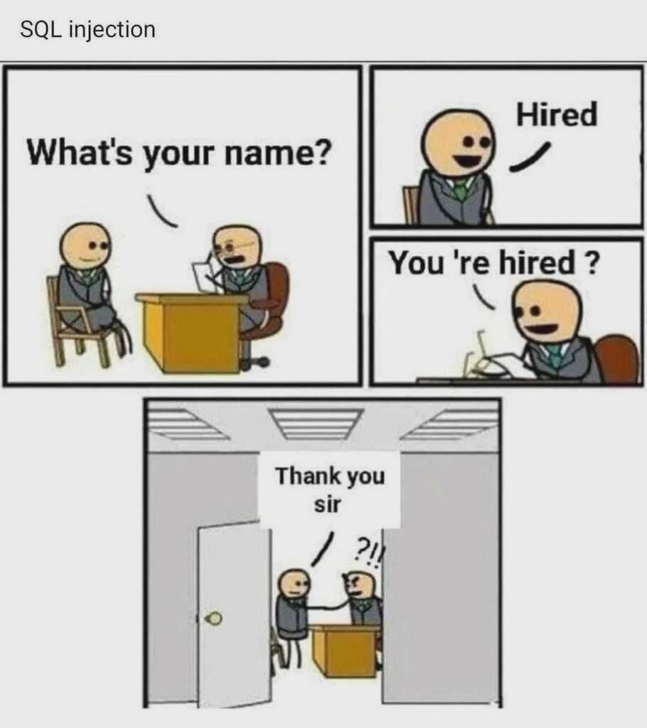 SQL Injection: The Unintentional Job Offer