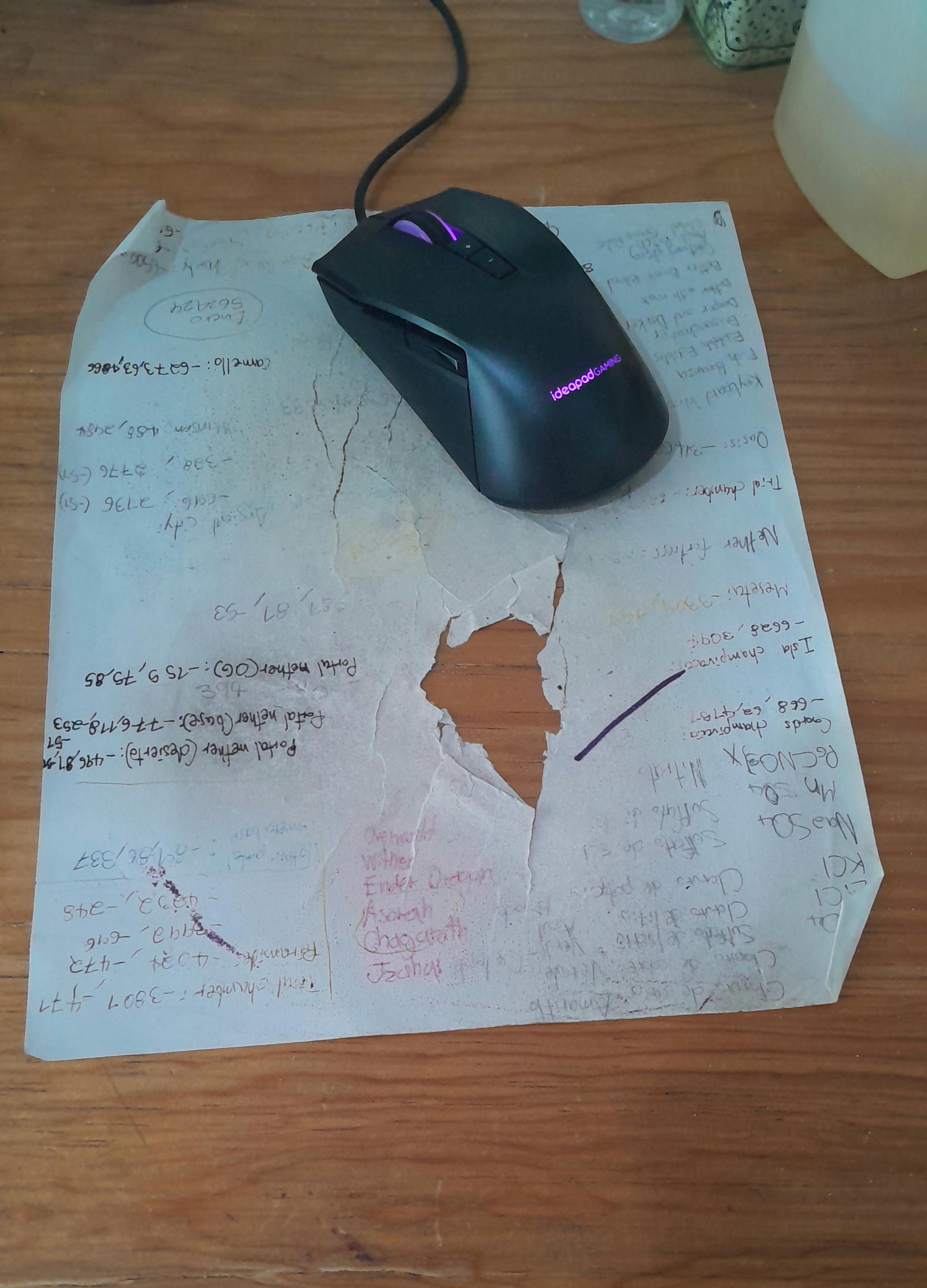 It's Time To Say Goodbye To My Mousepad