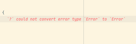 Average Rust Error
