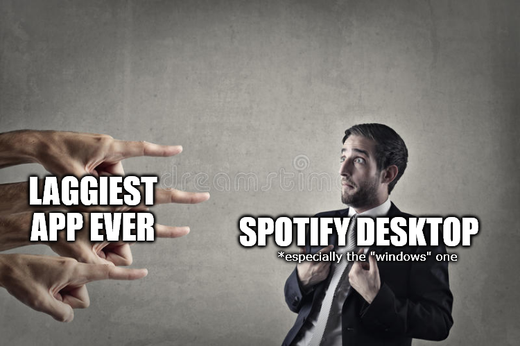 Other Electron Apps Don't Lag But Why Spotify