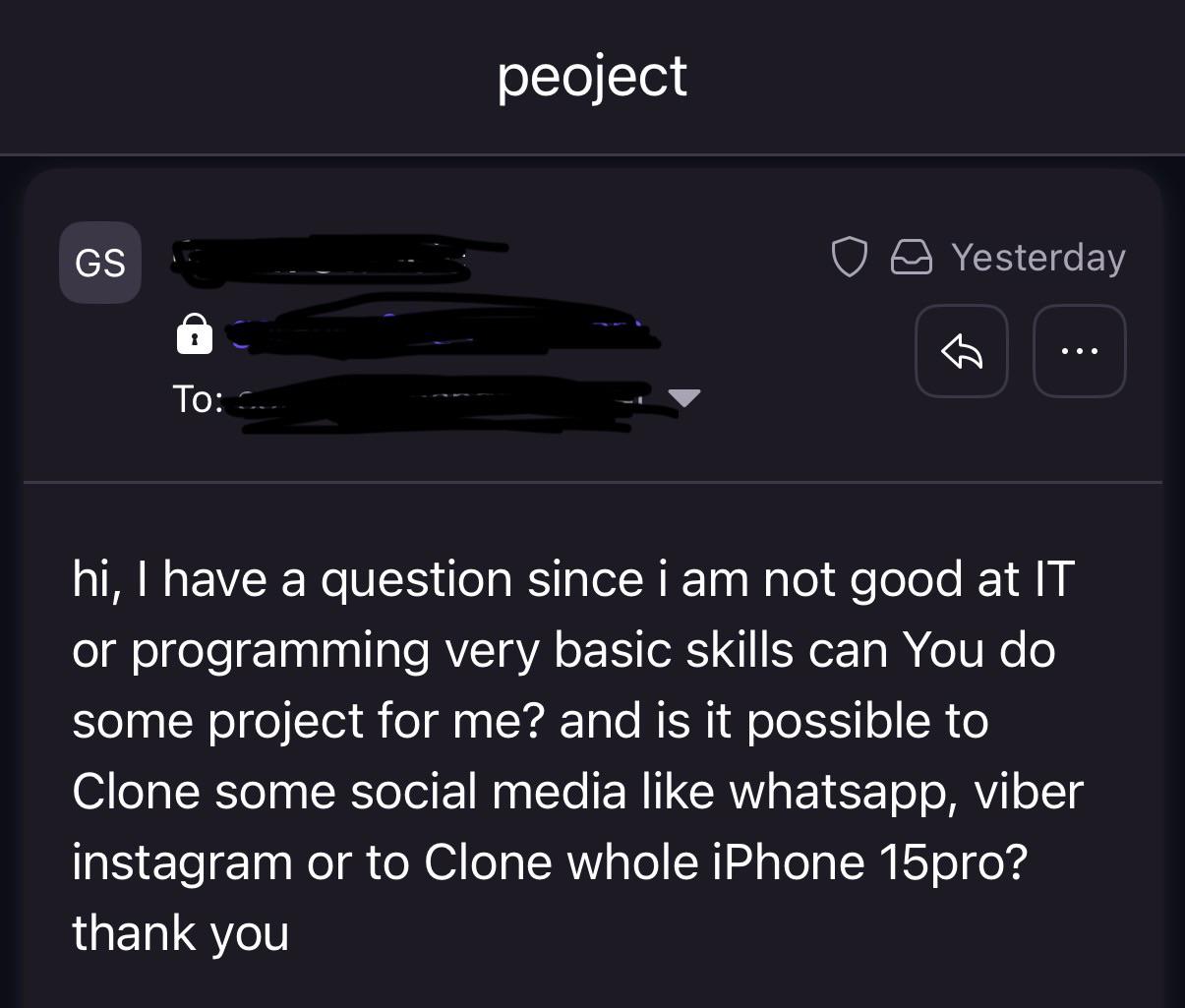 Sure, Let's Clone The Whole iPhone 15 Pro