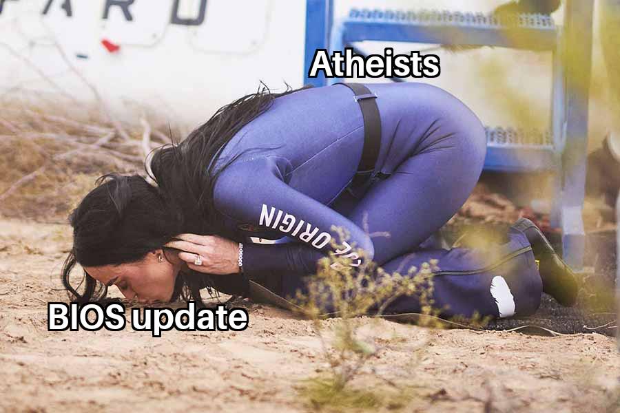 Father Please Boot Just Once More