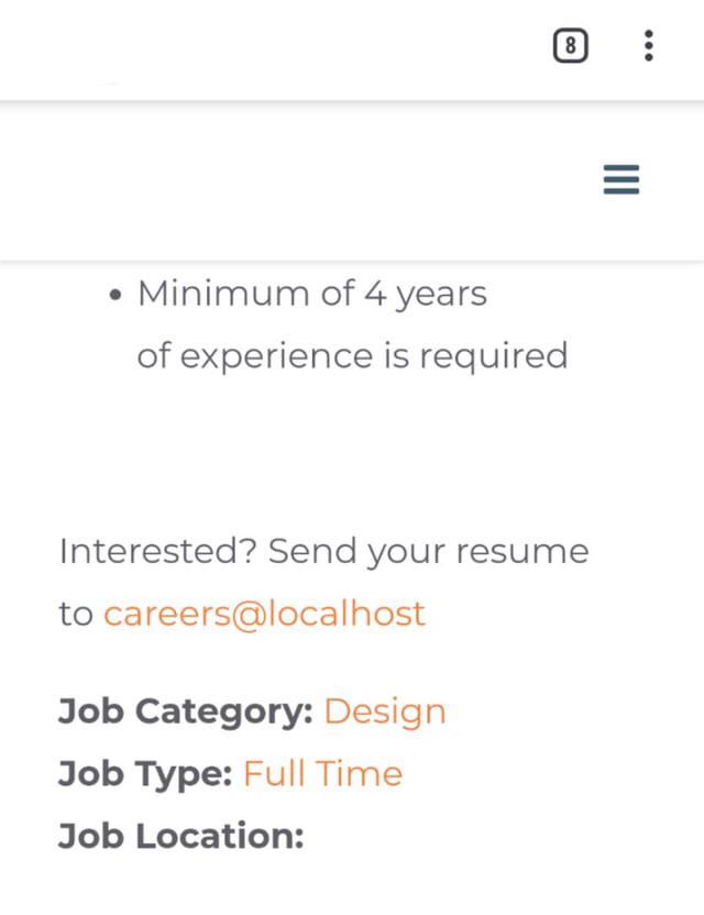 Localhost: Where All Resumes Go To Die
