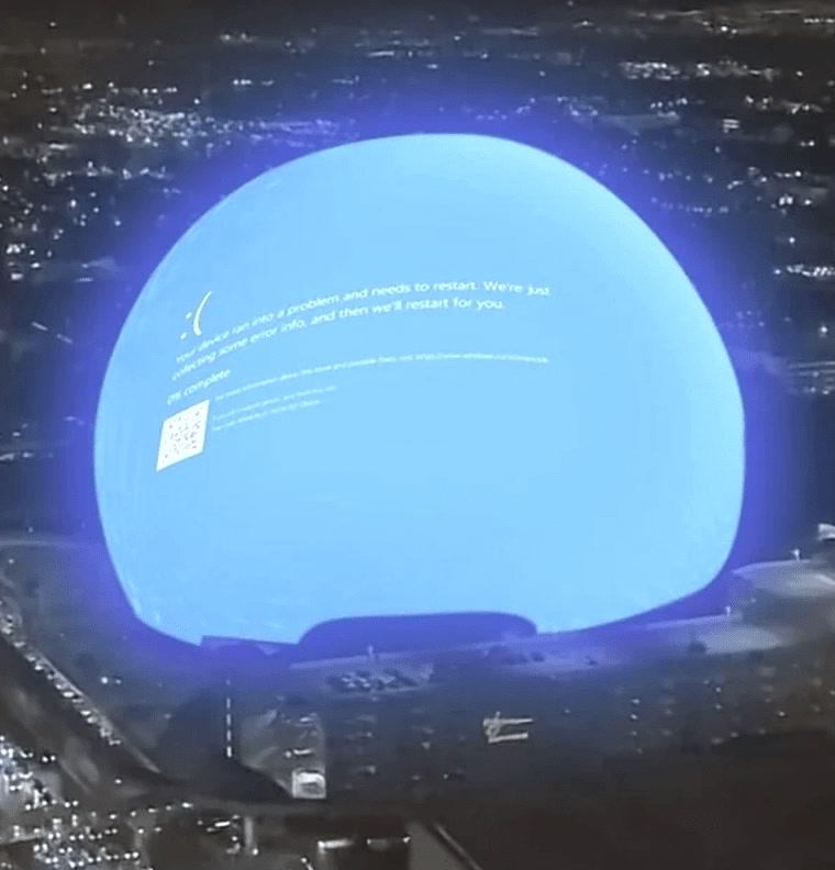 When Your $2.3 Billion Display Forgets To Install Updates