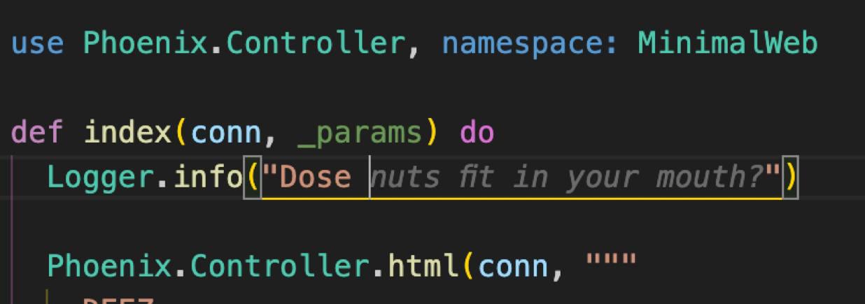 When Your Debug Statements Expose Your Maturity Level