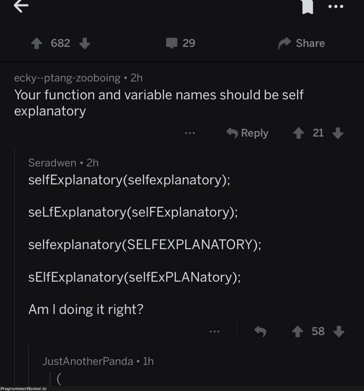 What I Actually Understood