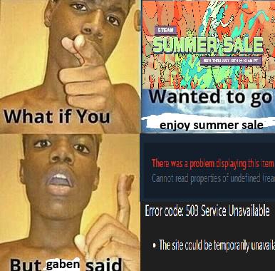When Gaben Says No To Your Wallet
