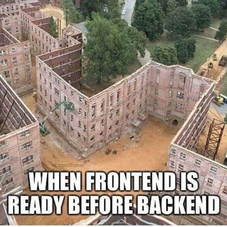 When Frontend Is Ready Before Backend