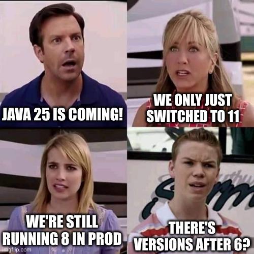 The Java Version Time Warp