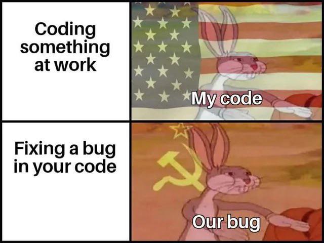 Coding On A Team Be Like