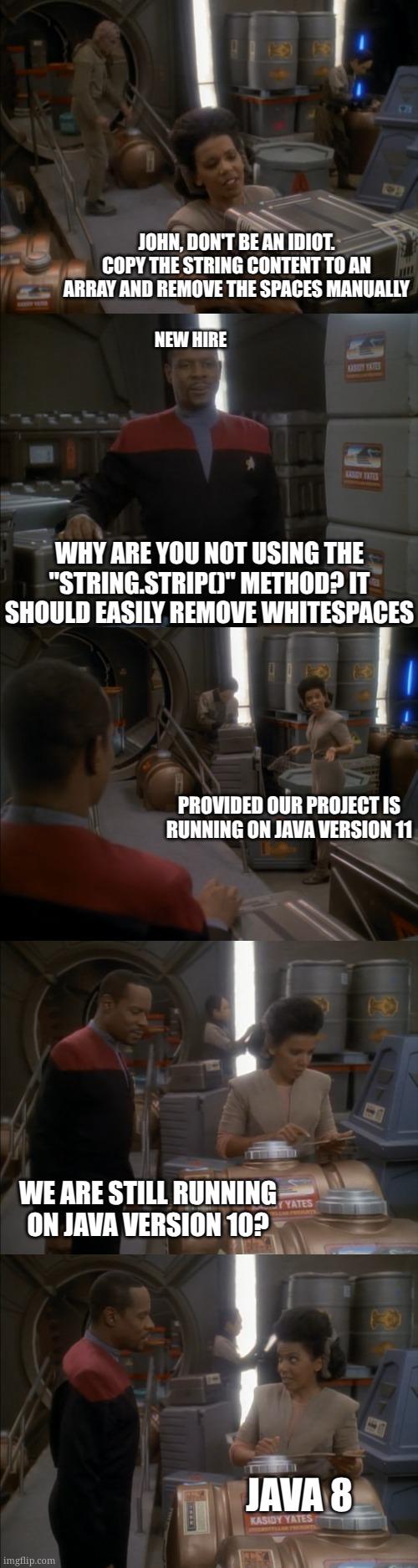 Never Touch A Running System