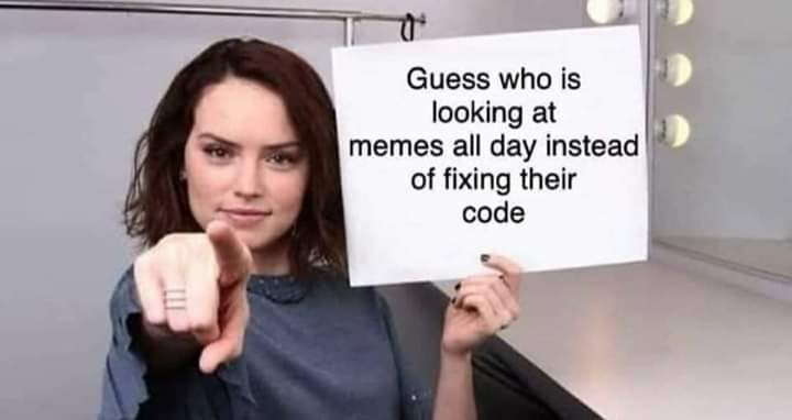Lady My Code Is Fixed. Back Off!!!!