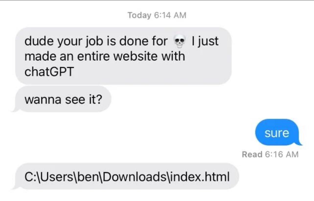 Taking Our Jobs